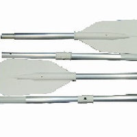 Alu Oars Including Hole Jointed Grey (Pair)