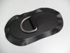 Zodiac PVC Oblong Black 25cm x 13.5cm Patch with 50mm Eye Z2999