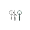 Ring bolt w/nut & washer HDG 8x60mm