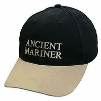 Boat Hat : High Quality Navy and Fawn Ancient Mariner Baseball Cap