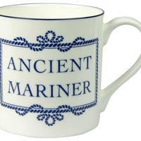 NAUTICAL BONE CHINA BOAT SAILING MARINE CAPTAIN CREW FUN DRINKING MUG MUGS