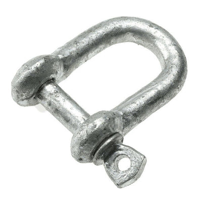 1 x Good quality galvanised shackles 11mm diameter pin