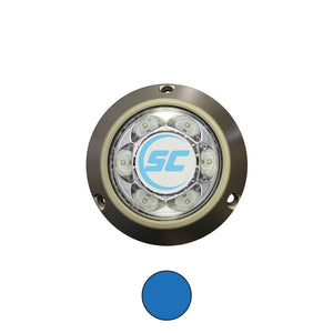 Shadow-Caster SC3 Underwater 3.4" Aluminum LED Light - Bimini Blue