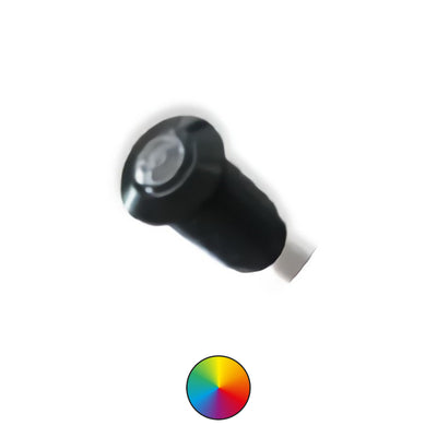 Shadow-Caster SCM-RAL RGB LED Round Accent Lights - Black Aluminium