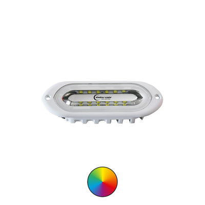 Shadow-Caster SCM-SL Flush Mount Spreader Light - White with RGB