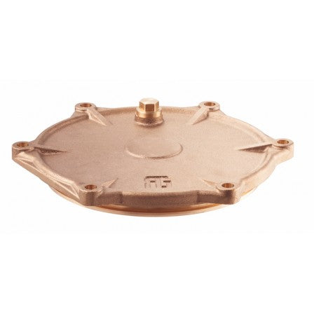 Set comprising: cover, neoprene O-ring and air vent for water strainer     Bronze