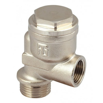 Siphonbreak valve     Nickel-plated brass