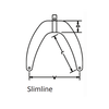Bow Fenders 28 x 10 x 38 (11 x 4 x 15) White