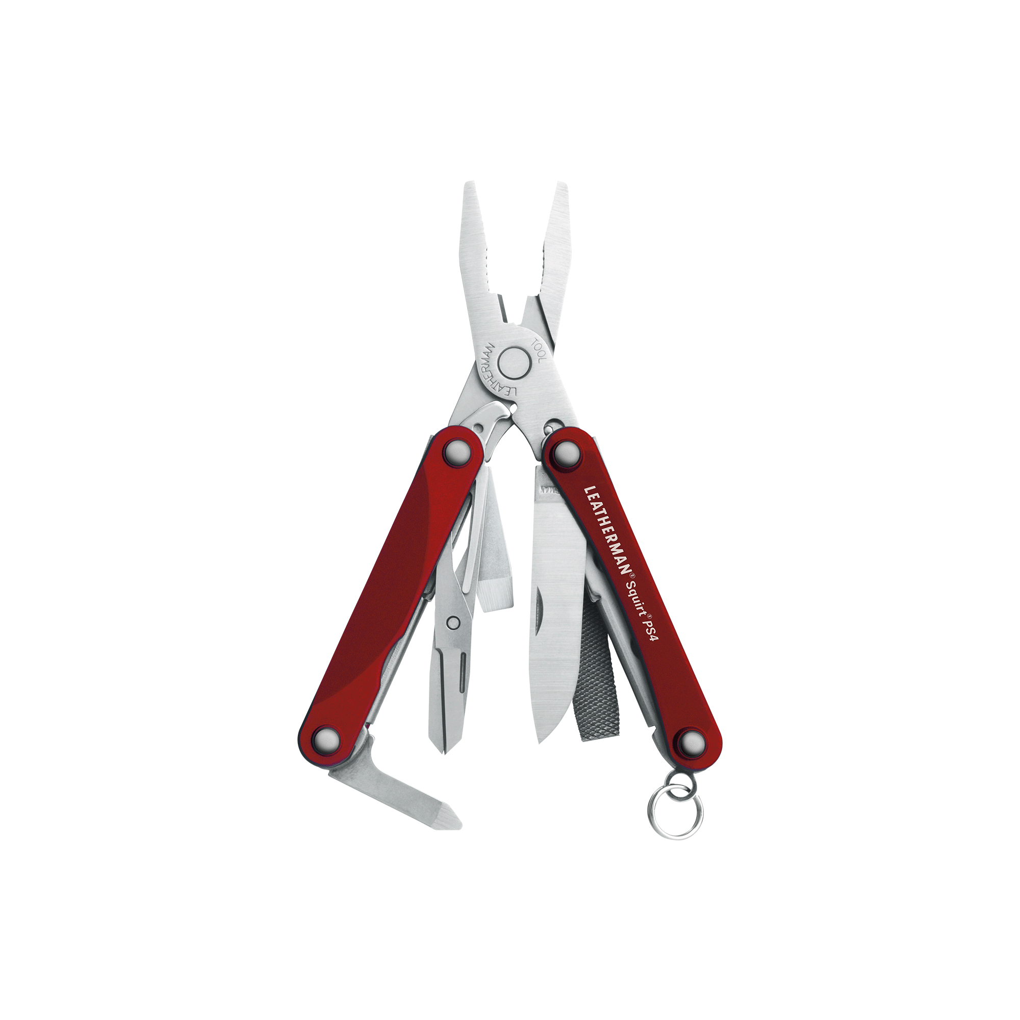 Leatherman Squirt® PS4 Keychain Multi-Tool - Red