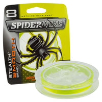 Spiderwire Smooth 8 Braid Yellow Fishing Line-150 m-0.17 mm