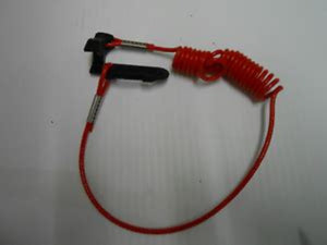 Evinrude Johnson OMC Engine Part LANYARD AND CLIP 0176288 176288 - ChasNewensMarine