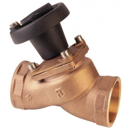 Threaded "non stick" valve with position indicator     Bronze