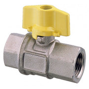 Throttle operated ball valve f-f - full flow "2000" series     Nickel-plated brass