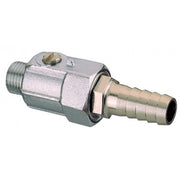 Throttle operated ball valve M-F - full flow "2000" series     Nickel-plated brass