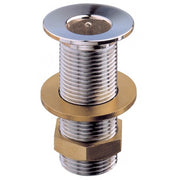 Thru-hull connection well pattern     Chromium-plated brass