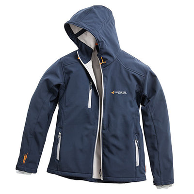Torqeedo Men's softshell jacket, blue XL