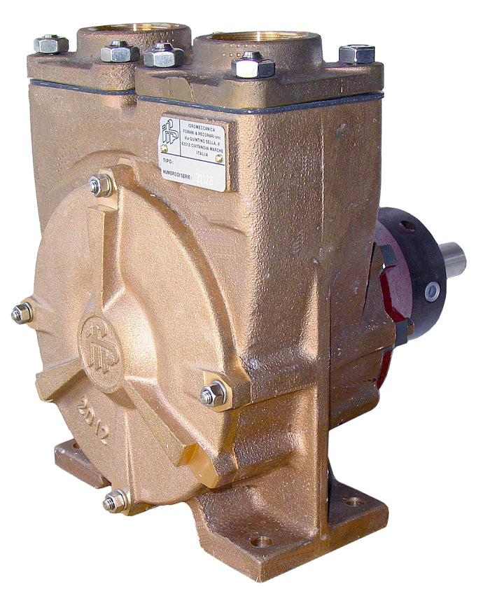 1½" Bronze Regenerative Turbine Pump Bare shaft, Direction of rotation can be reversed. Manual clutch option available. -  TS40D/14