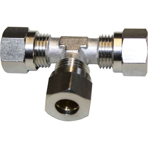 Vetus Tee Connector for Steering Hose (10mm)  V-HS213 - ChasNewensMarine