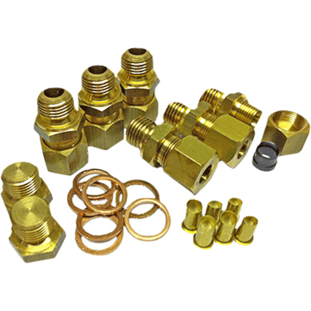 Vetus Fitting Kit for Dual Non Return Valve (10mm Fittings)  V-KITK52175 - ChasNewensMarine