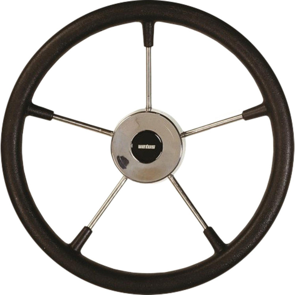Vetus KS36Z Black Padded Marine Steering Wheel (360mm)  V-KS36Z