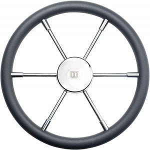 Vetus PRO50P Dark Grey Padded Marine Steering Wheel (500mm)  V-PRO50P