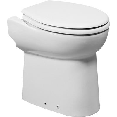 Vetus Deluxe Electric Toilet (24V / Compact Bowl)  V-WC24S2