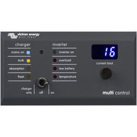 Victron Digital Multi-Control 200A Panel for Multi & Quattro Inverters  VC-DMC000200010 - ChasNewensMarine