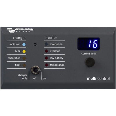 Victron Digital Multi-Control 200A Panel for Multi & Quattro Inverters  VC-DMC000200010 - ChasNewensMarine