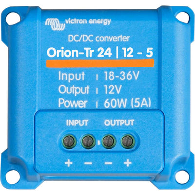 Victron Orion-Tr Voltage Converter (24V - 12V DC / 5A)  VC-ORI241205200 - ChasNewensMarine