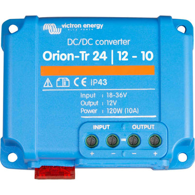 Victron Orion-Tr Voltage Converter (24V - 12V DC / 10A)  VC-ORI241210200 - ChasNewensMarine