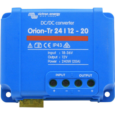 Victron Orion-Tr Voltage Converter (24V - 12V DC / 20A)  VC-ORI241220200 - ChasNewensMarine