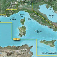 Garmin BlueChart G3 Vision Regular Area - VEU012R Mediterranean Sea, Central-West