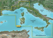 Garmin BlueChart G3 Vision Regular Area - VEU012R Mediterranean Sea, Central-West