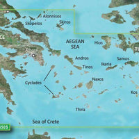 Garmin BlueChart G3 Vision Small  Area - VEU450S - Athens & Cyclades