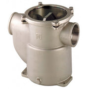 Water strainer "Mediterraneo" series with polycarbonate cover     Nickel-plated bronze