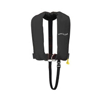 165N ISO Black Auto Harness LifeJacket With Crutch Strap