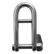 Halyard Shackle inc pin - S/Steel 38mm