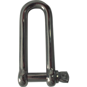 Long Dee Shackle - S/Steel 4mm