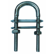 U-Bolt with double plate AISI304 4x62mm