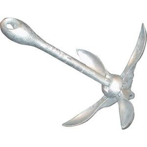 Folding Grapnel Anchor - Galvanised 1.5kg