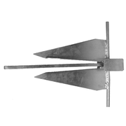 Danforth style Anchor - Galvanised 4Kg