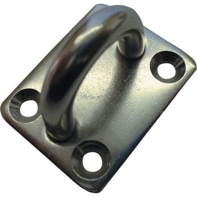 Square Eye Plate - S/Steel 30 x 35mm