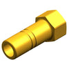 Stem Adapter 1/4" NPT - 15mm Brass OEM