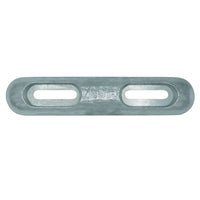 Zinc Hull Anode 2.65 KGS NOM NET WEIGHT 110-210mm Bolt Centres