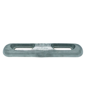 Zinc Hull Anode 2.65 KGS NOM NET WEIGHT 110-210mm Bolt Centres